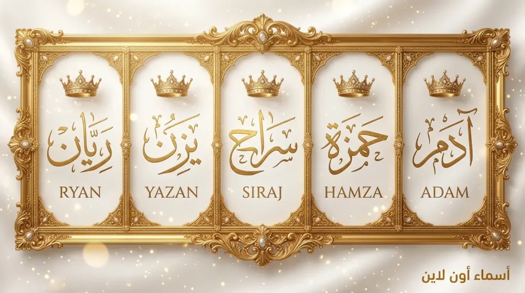 أكثر اسماء اولاد اسلامية رواجاً هذا العام ومعانيها الجميلة اسماء اولاد اسلامية الأكثر رواجاً هذا العام ومعانيها
