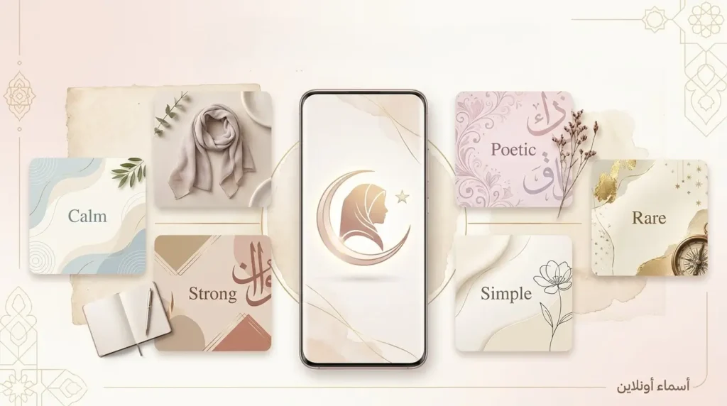 اختيار اسماء فيس بوك بنات اسلامية اختيار اسماء فيس بوك بنات اسلامية حسب الأسلوب المفضل