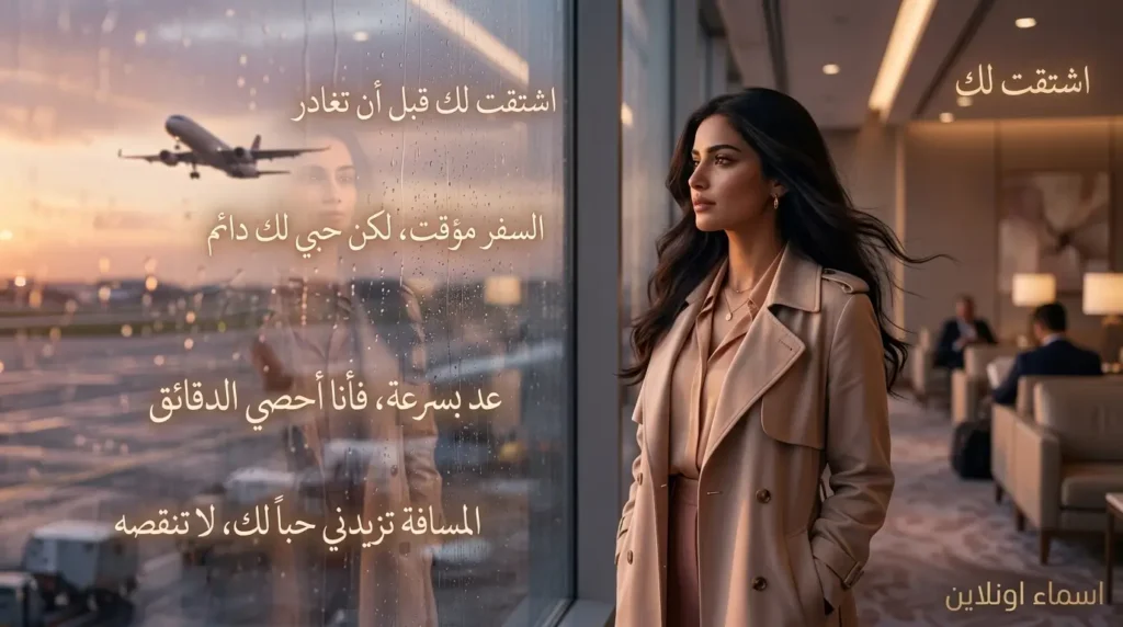 امرأة عربية جميلة تنتظر حبيبها بأجواء سينمائية أروع رسائل الشوق للحبيب البعيد بأجواء رومانسية حزينة