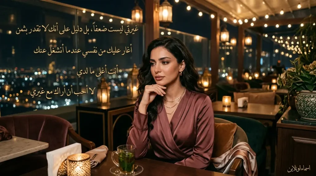 رسائل رومانسية تعبر عن الغيرة بطريقة راقية وناعمة أروع كلام حب عن الغيرة ورسائل رومانسية مليئة بالشوق