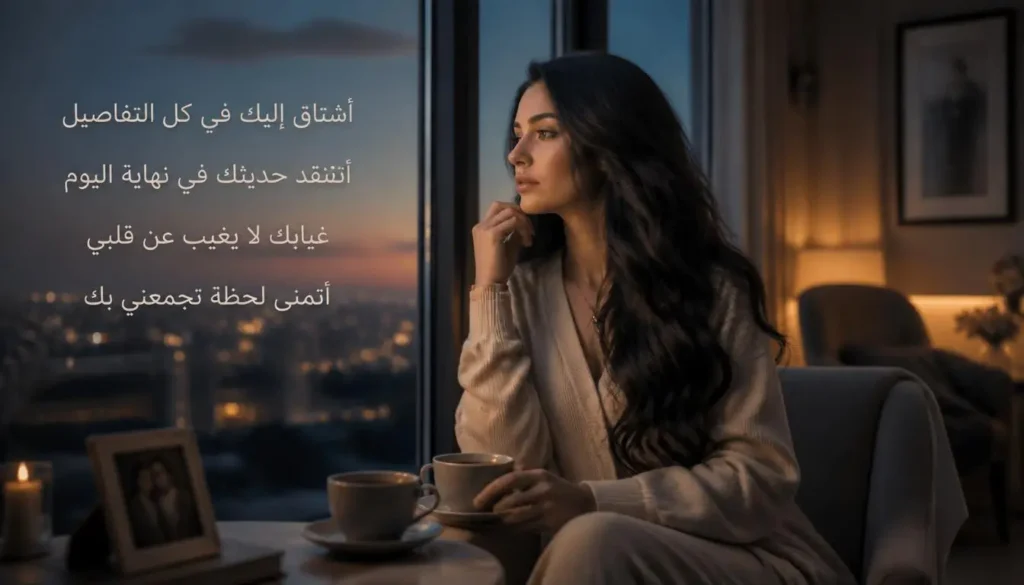 أروع كلام حب قوي عن الاشتياق ووجع الغياب