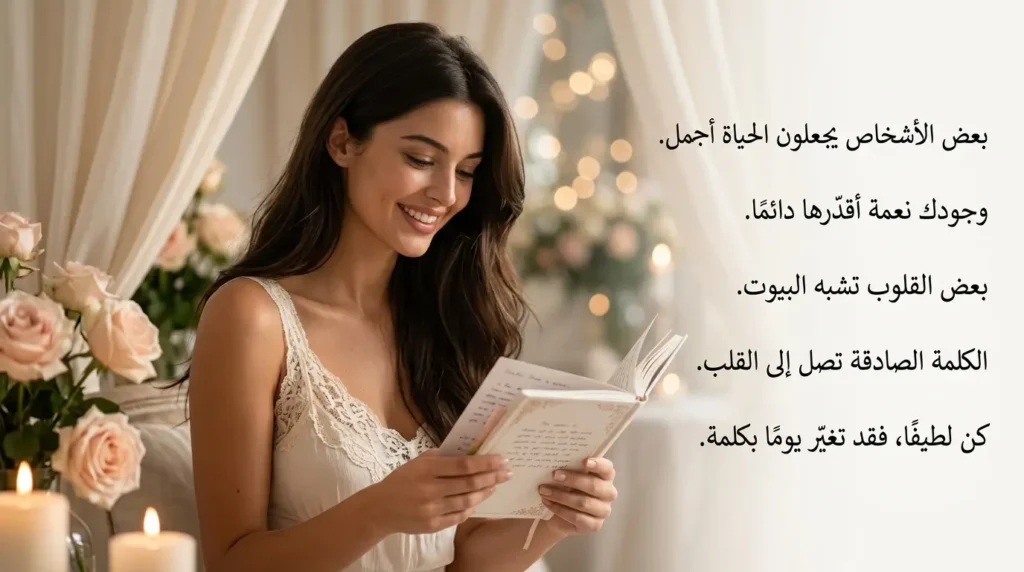 أجمل العبارات الصادقة التي تمنح القلب دفئًا وتلامس الروح.