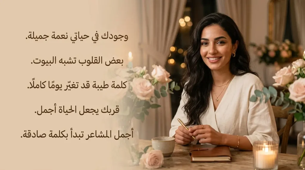 عبارات بسيطة مؤثرة تلامس القلب وتعبّر عن المشاعر