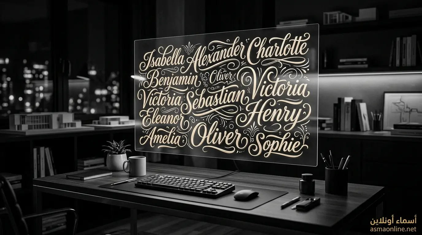 زخرفة اسماء انجليزي وأفكار حديثة لأسماء مميزة وجذابة