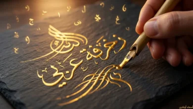 زخرفة عربي فنية للأسماء والكلمات