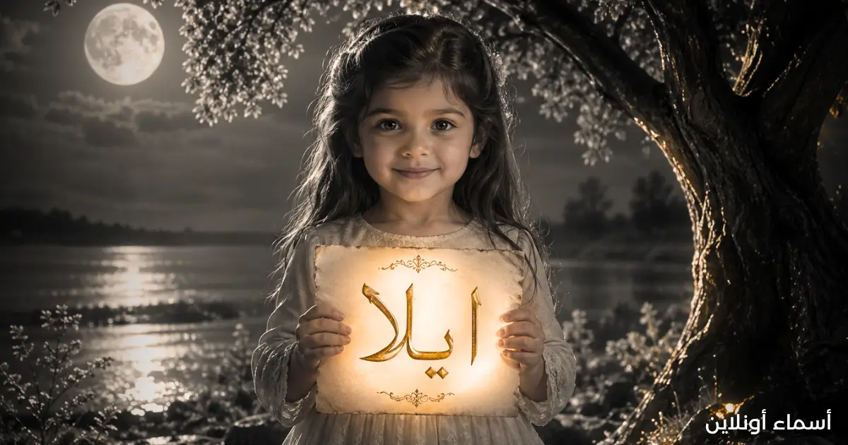 معنى اسم ايلا ضوء القمر وأصوله وحكم التسمية وصفاته