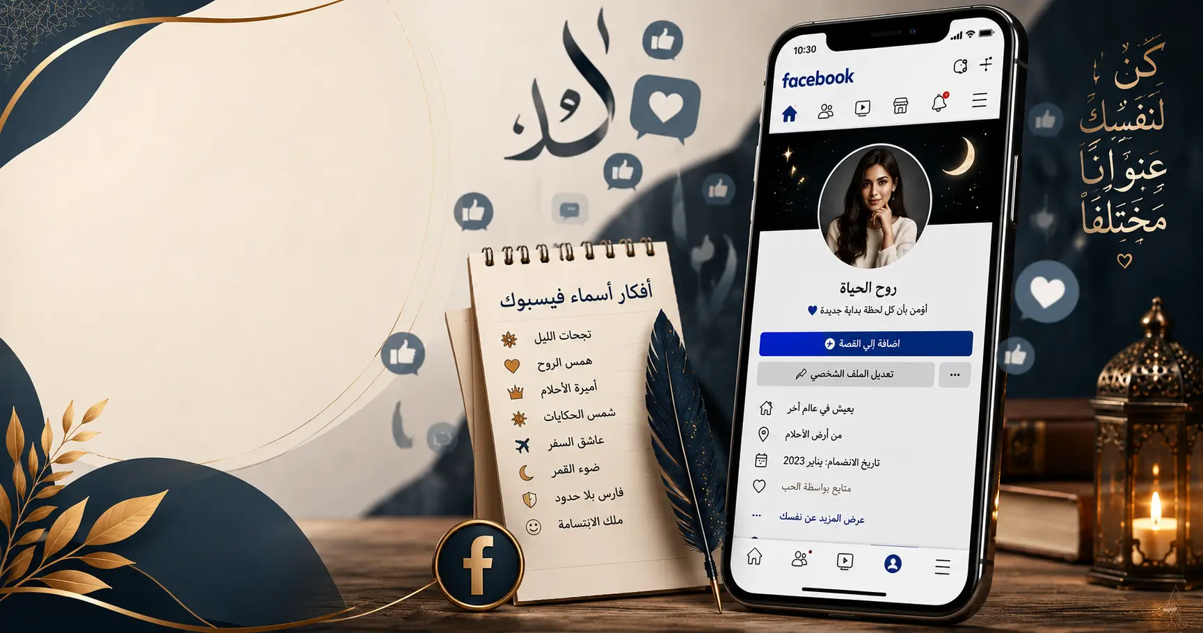 اسماء فيس بوك مميزة للبنات والشباب