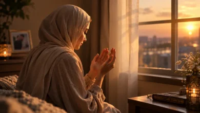 دعاء لشخص تحبه مع مشاعر صادقة بالخير والسعادة